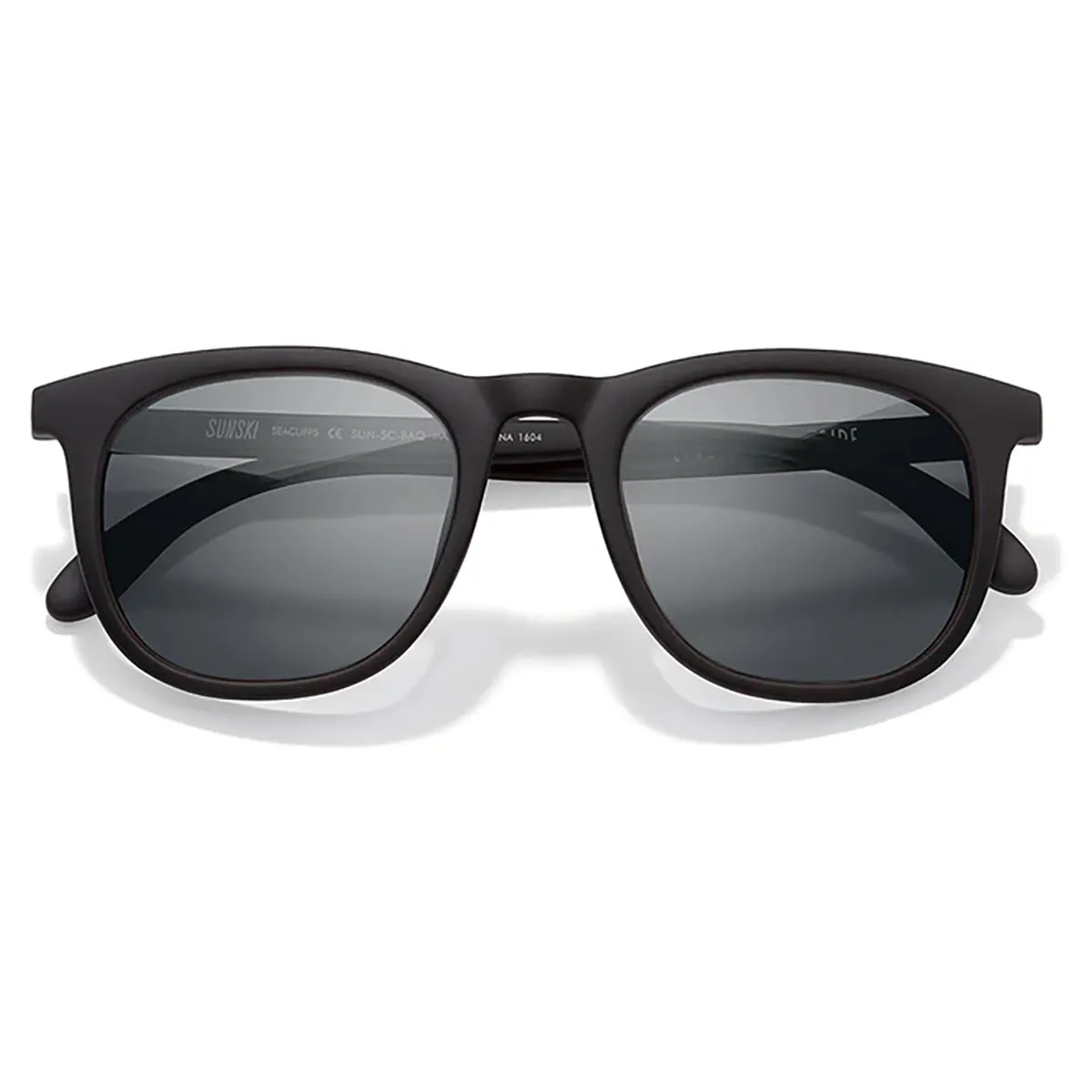 Sunski Seacliff Polarized Sunglasses - Black Slate