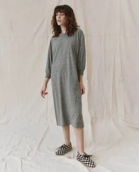 The Great - The Column Dress in Heather Grey