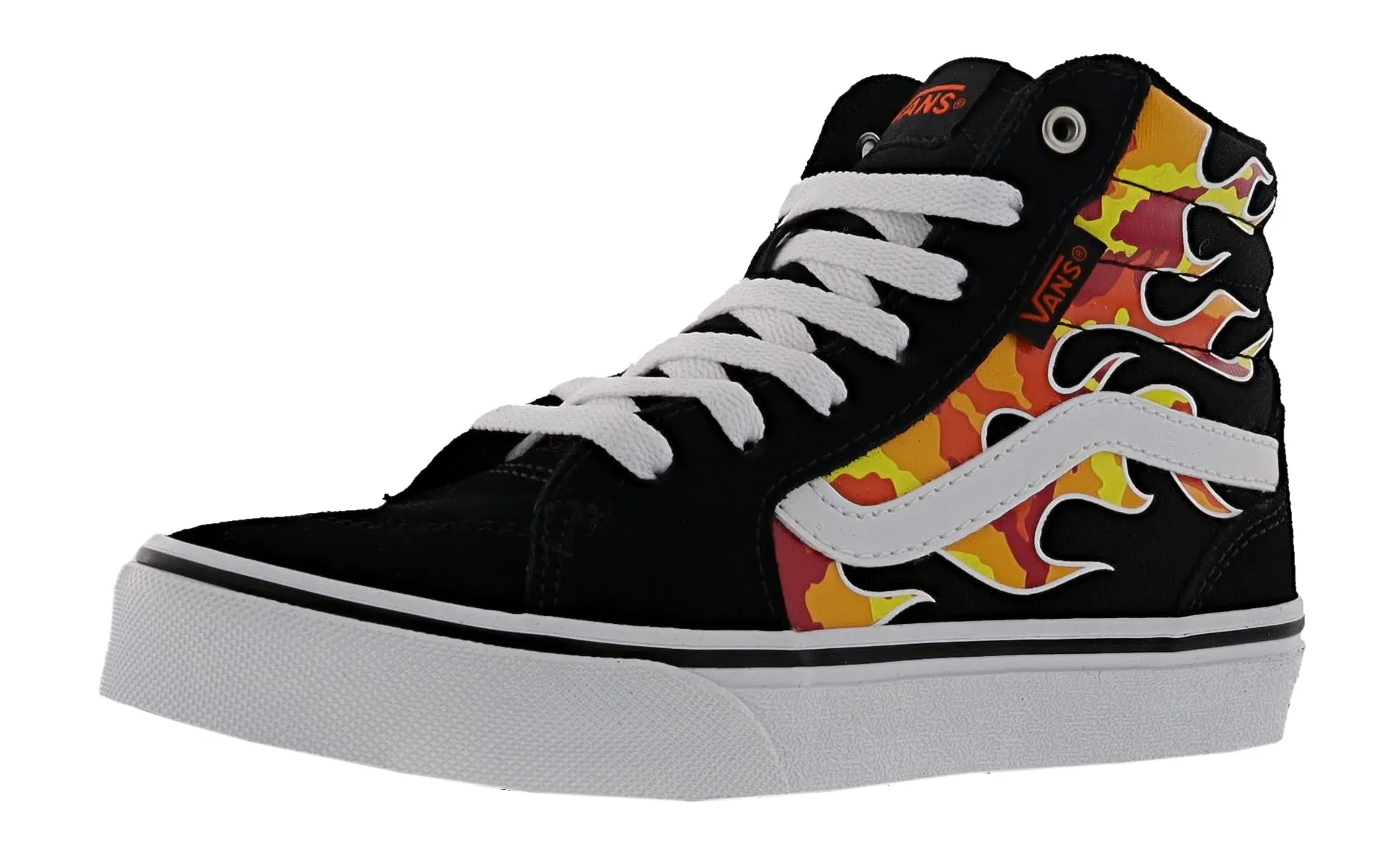 Vans Kids Filmore Hi Top Graphic Print Lace Up Shoes