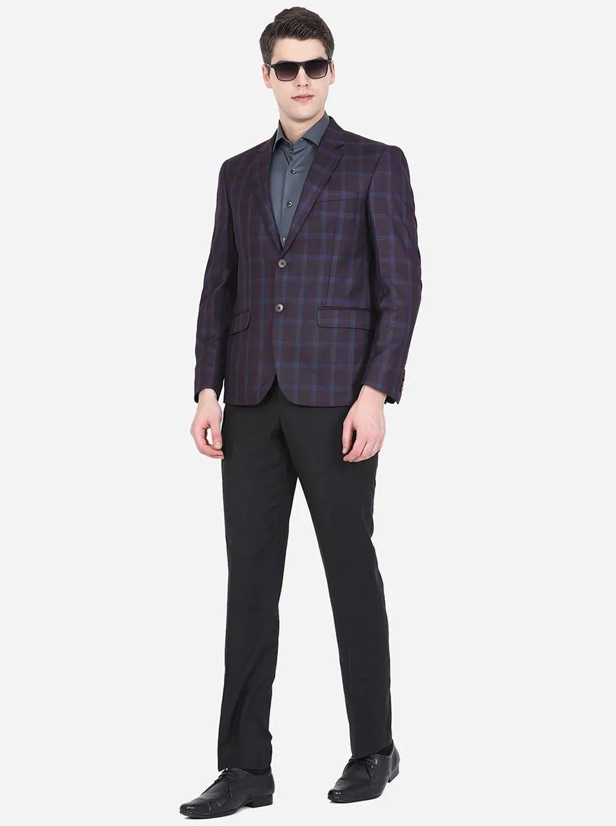 Wine  Blazer | JB Studio