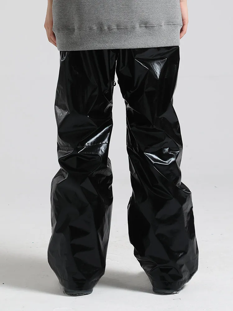 Women's Silver Dazzling Ski Pants