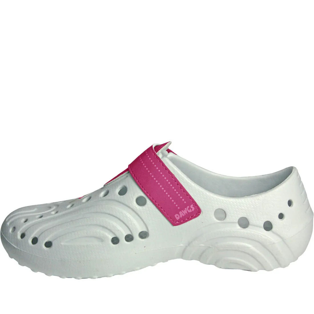 Women's Ultralite Spirit Shoes - White with Hot Pink